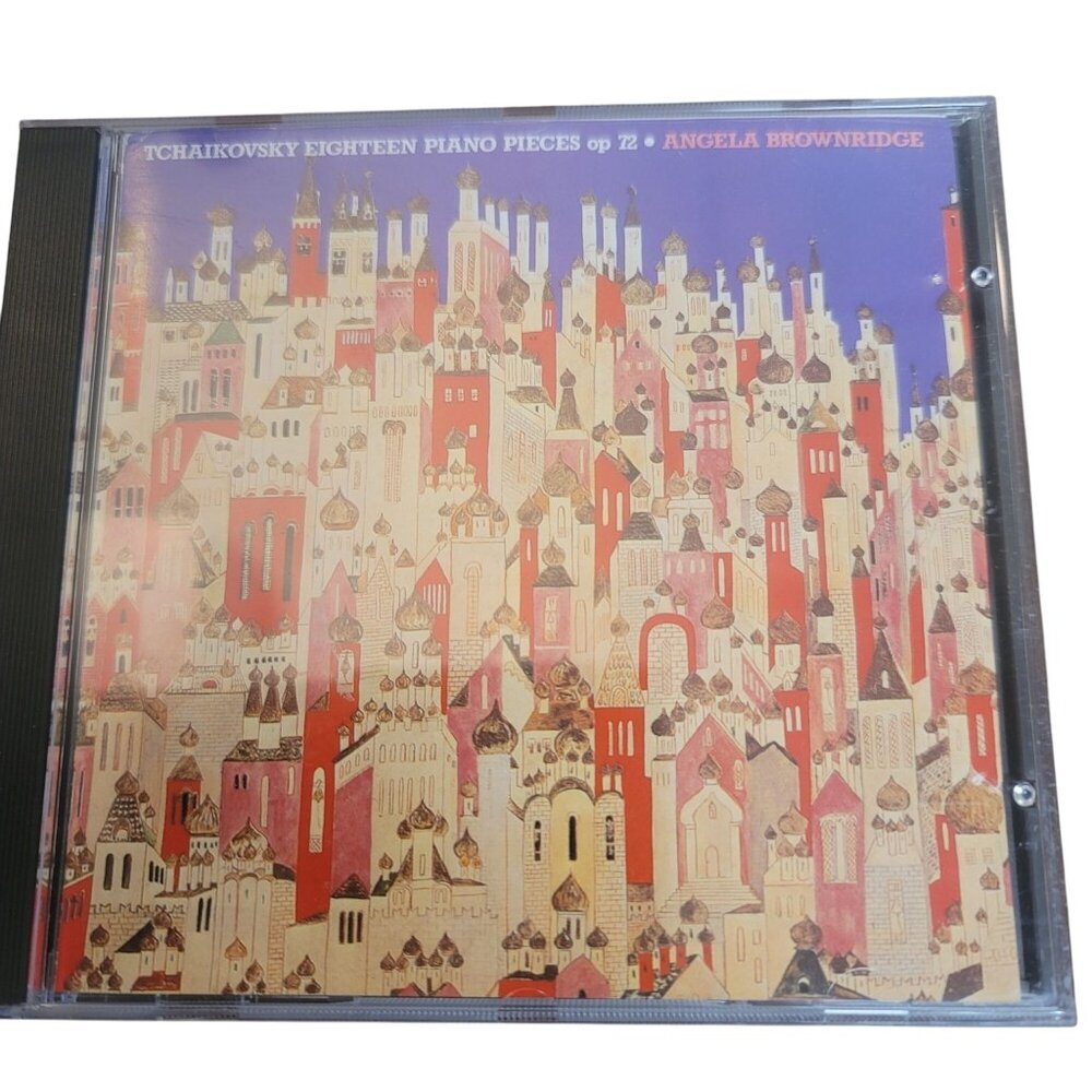Tchaikovsky Eighteen Piano Pieces Op 72 Angela Brownridge Classical CD Helios
